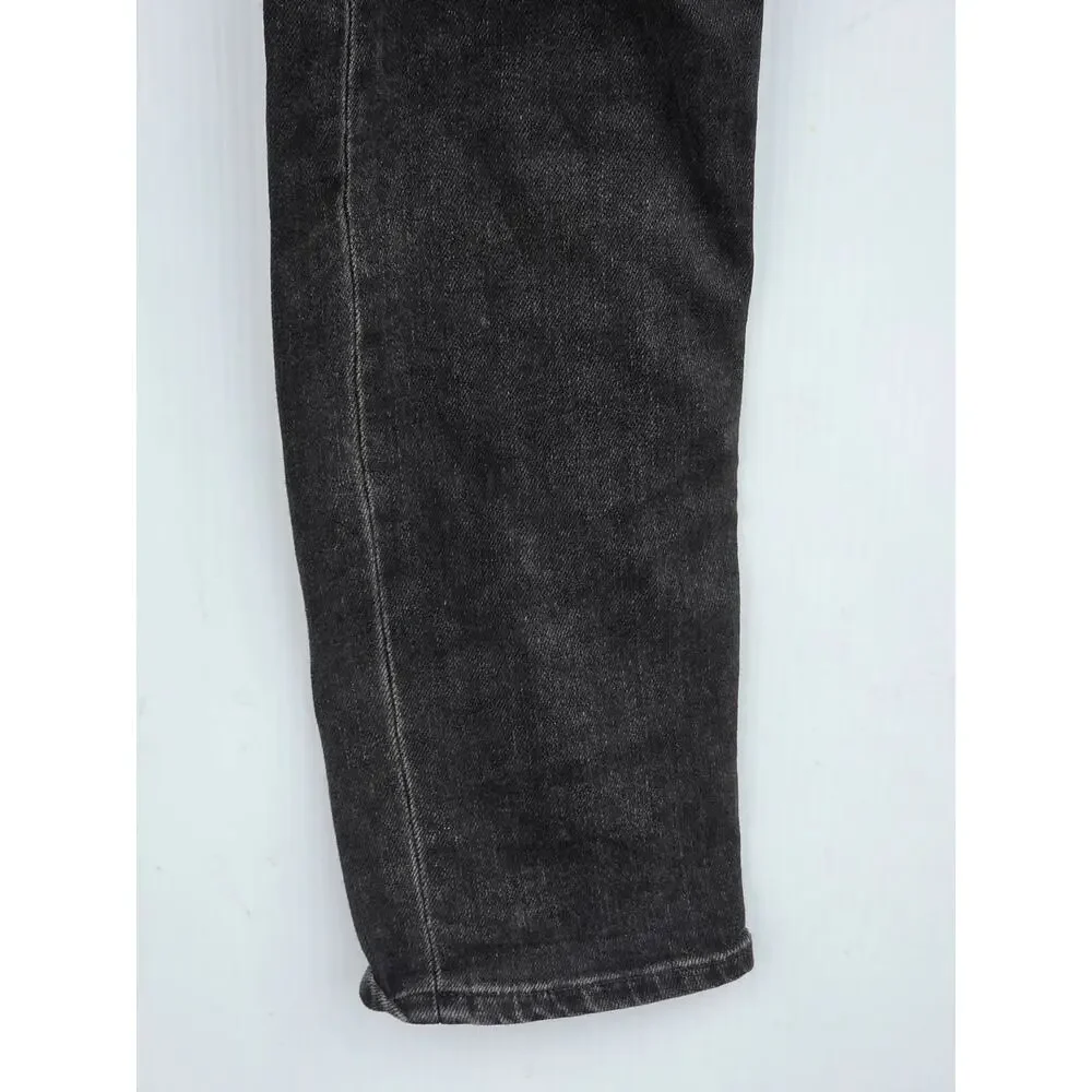 Rag & Bone Standard Issue Fit 1 Extra Slim Jeans Men's 31 Black Distressed